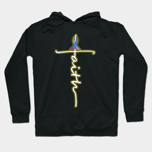 Faith ChristianJesus Diabetes Awareness Hoodie by HomerNewbergereq